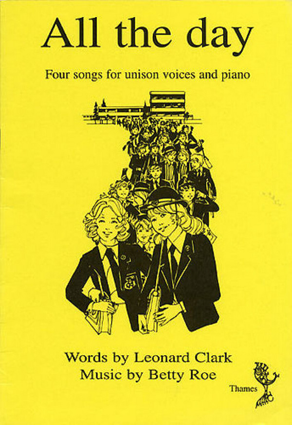 All the Day for unison chorus and piano  score  