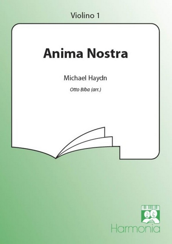 Anima nostra  für Soli, Frauenchor, 2 Violinen und Bc  Violine 1