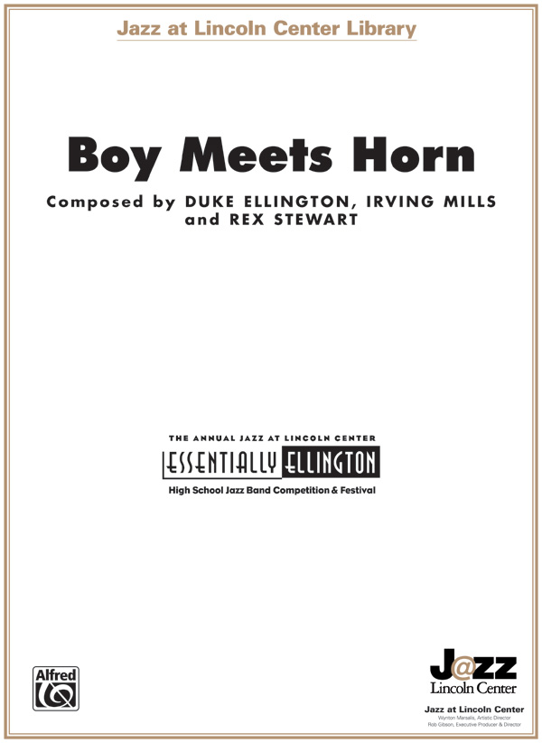 Boy meets Horn:  for big band  conductor's score and parts