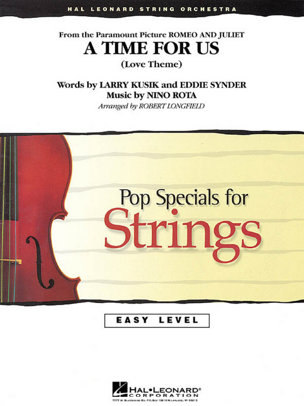 A Time for us  for string orchestra  score and parts ((8-8-4)-4-4-4, piano)