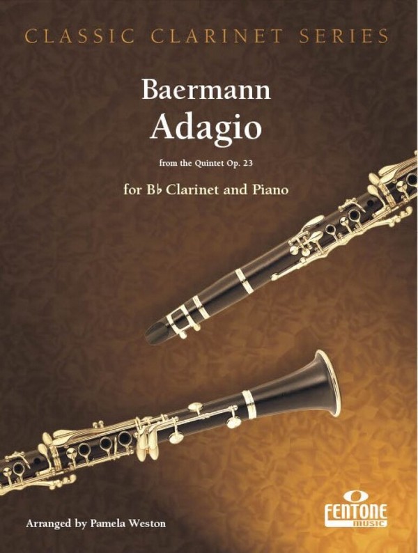 Adagio op.23  für Klarinette und Klavier  