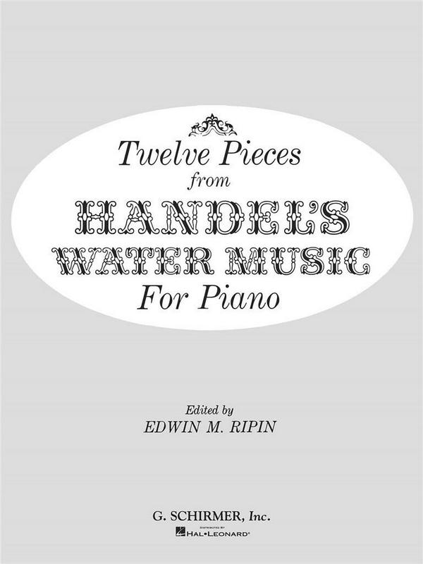 12 Pieces from Watermusic  for piano  
