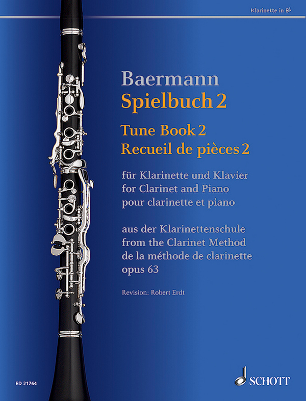 Spielbuch Band 2 aus der Klarinettenschule op.63  für Klarinette und Klavier  