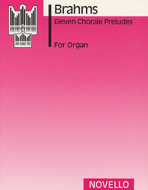 11 Chorale Preludes  for organ  