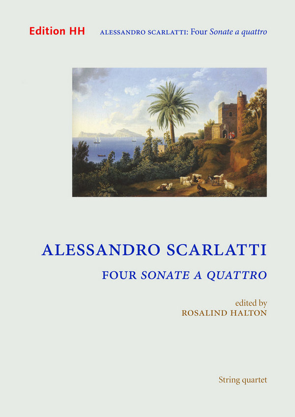 4 Sonate à quattro  für Streichquartett  Partitur und Stimmen