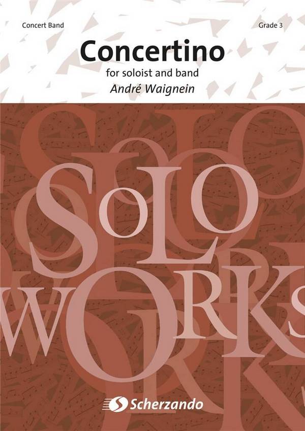 Concertino  für Solo-Blasinstrument und Blasorchester  Partitur