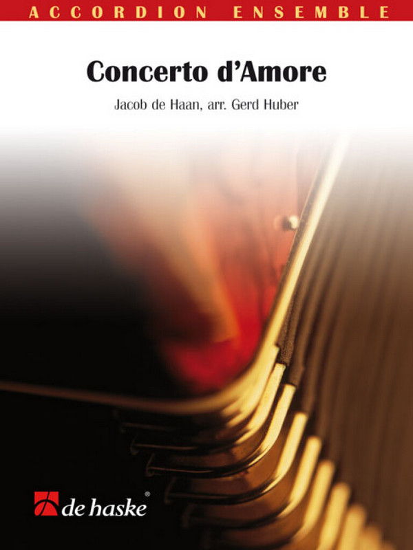 Concerto d'amore  for accordion ensemble  score and parts