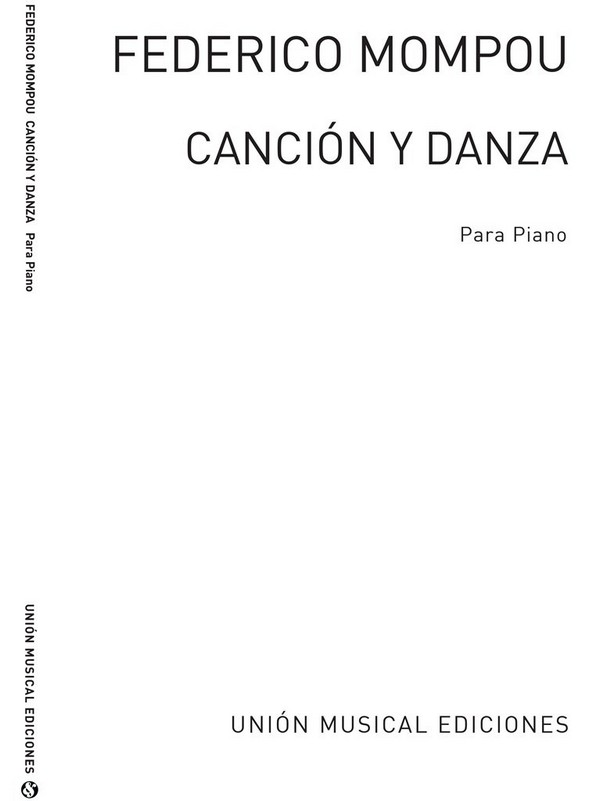 Canción y Danza  para piano  
