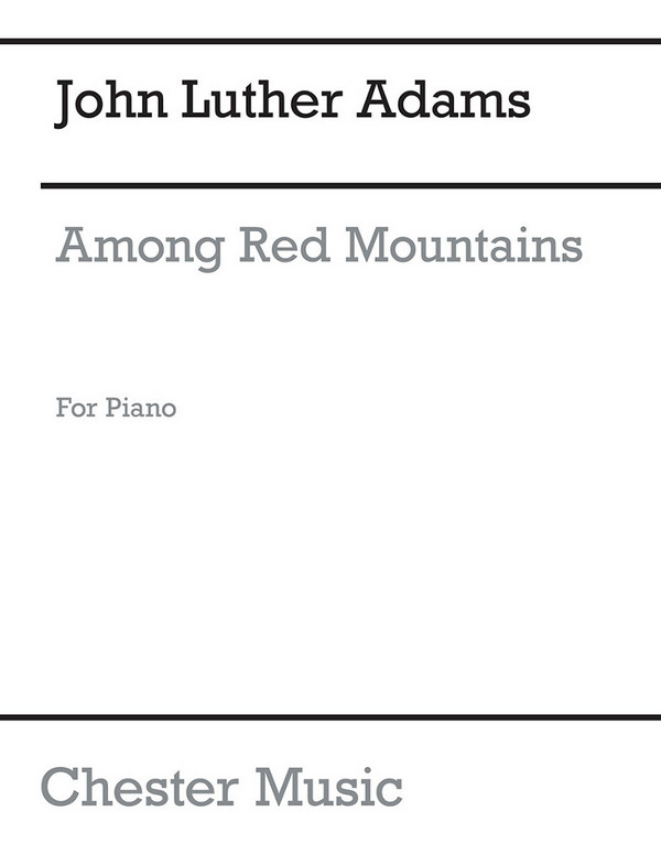 Among red Mountains  for piano  