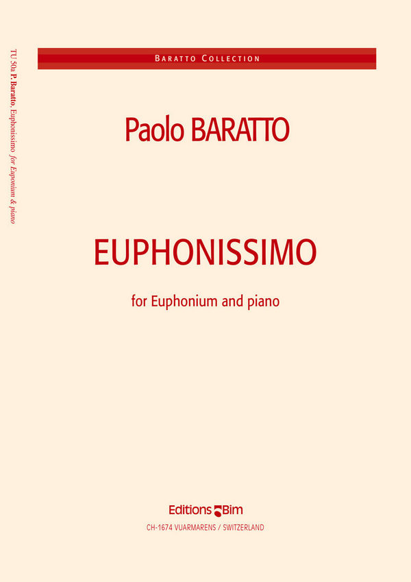 Euphonissimo  for euphonium and piano  