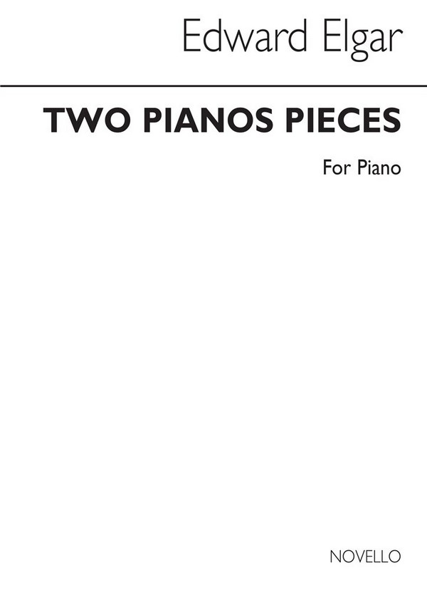 2 Pieces  for piano  archive copy