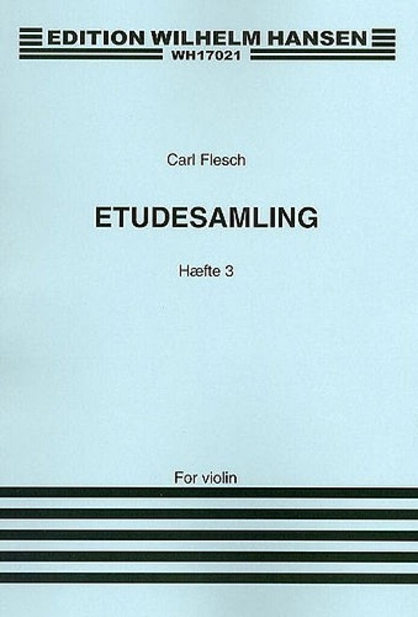 Studies vol.3  for violin (dt/frz/en)  
