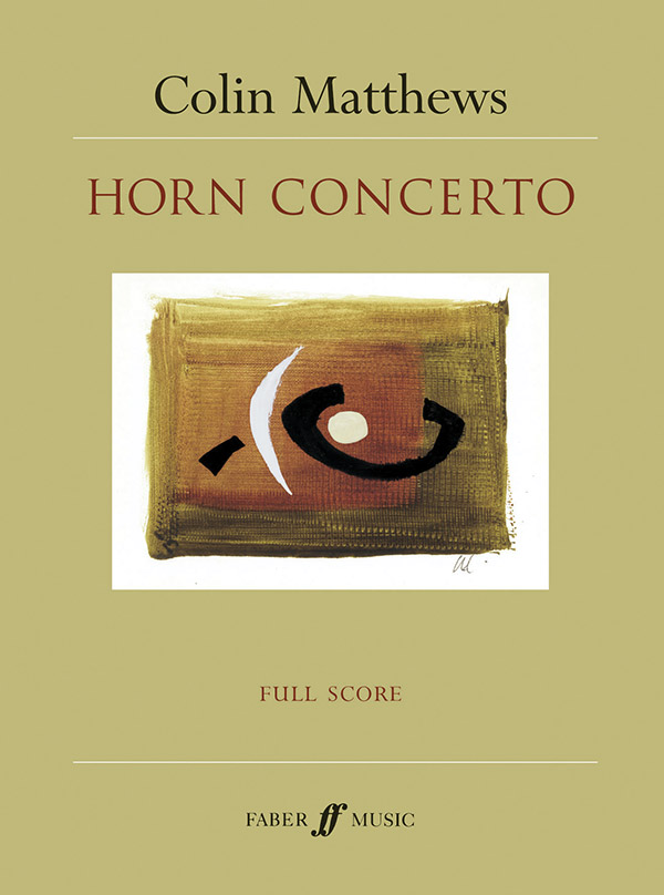 Concerto  for horn and orchestra  score