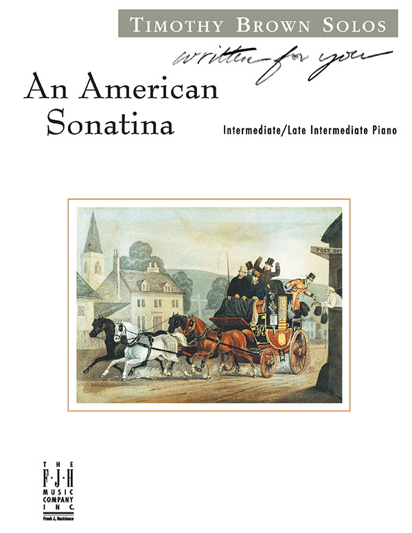 An American Sonatina  for piano  