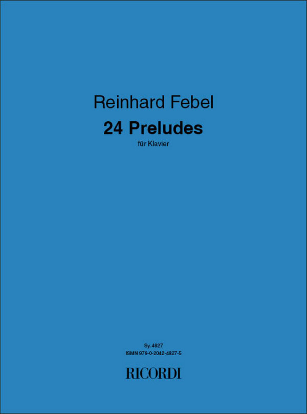 24 Preludes  für Klavier  