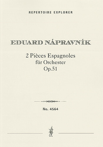 2 Pièces Espagnoles op.51  for orchestra  score