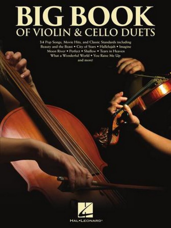 Big Book of Violin and Cello Duets  for violin and violoncello  score and parts