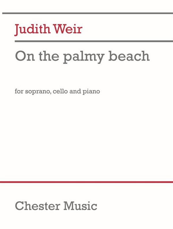 On the Palmy Beach  for soprano (mezzo-soprano), violoncello and piano  score and part