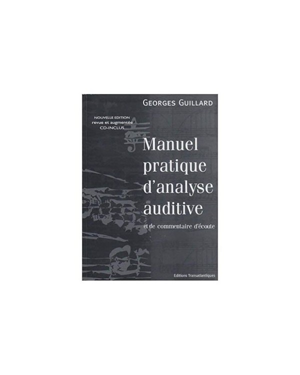 Georges Guillard: Manuel Pratique D'Analyse Auditive&nbsp;&nbsp;&nbsp;&nbsp;In Stock