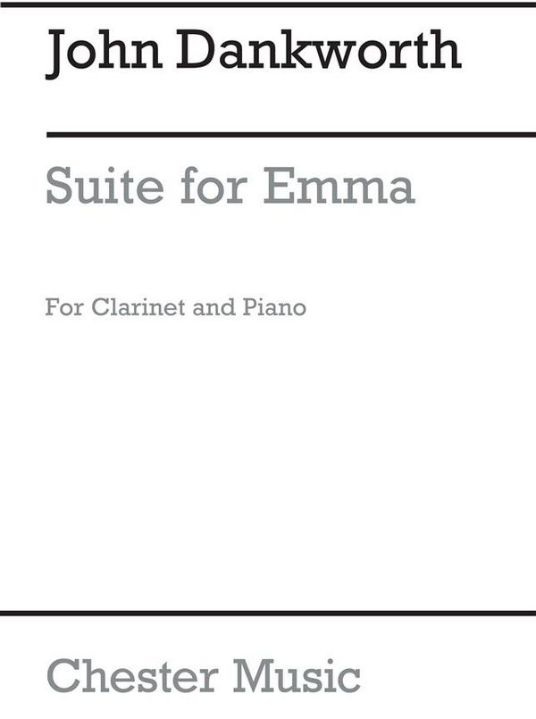 Suite for Emma&nbsp;&nbsp;for clarinet and piano&nbsp;&nbsp;