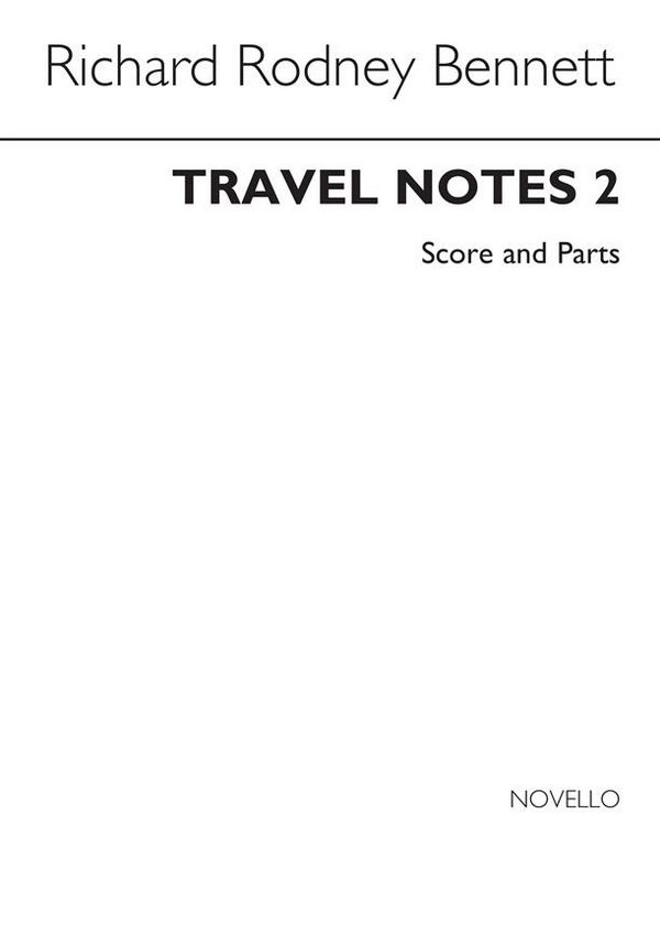Travel Notes vol.2  for woodwind quartet  score and parts