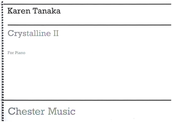 Crystalline II&nbsp;&nbsp;for piano&nbsp;&nbsp;