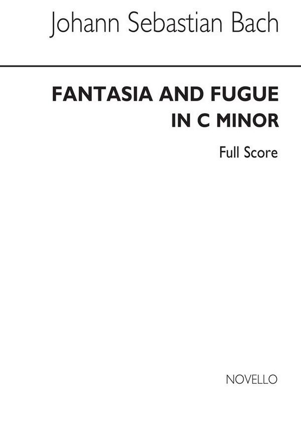Johann Sebastian Bach, Fantasia And Fugue in C minor (Elgar)&nbsp;&nbsp;Orchestra&nbsp;&nbsp;Buch