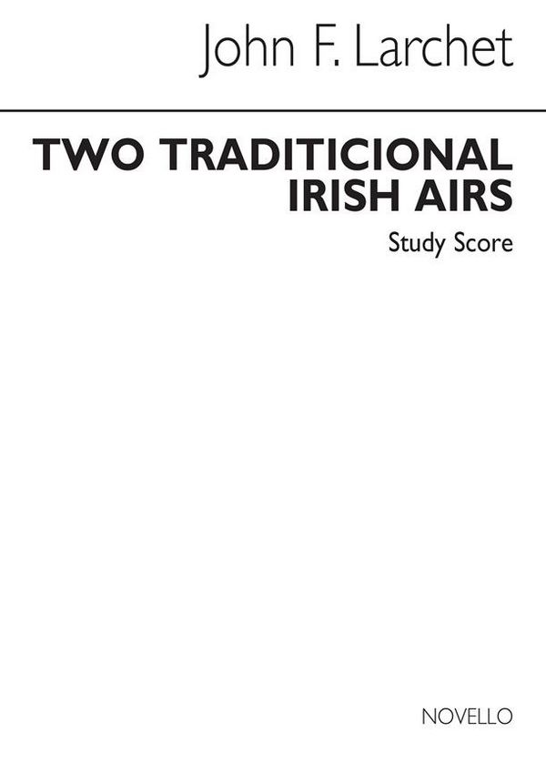 2 traditional Irish Airs  for string orchestra  study score