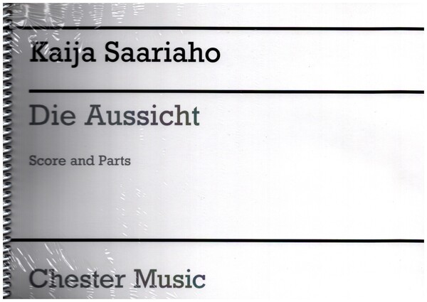 Die Aussicht  for flute, soprano, guitar, violin, cello  score and parts