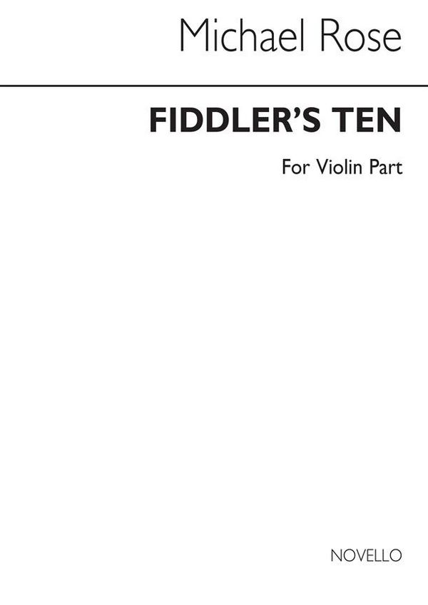 Fiddler's Ten  for violin and piano  violin