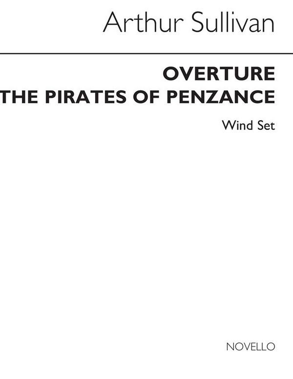 Overture 'The Pirates of Penzance'  for wind instruments  set of parts