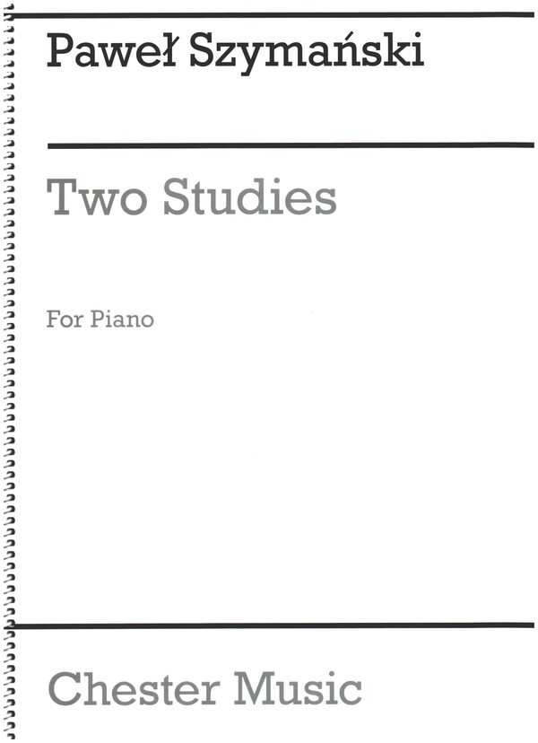 2 Studies  for piano  Autograph Facsimile
