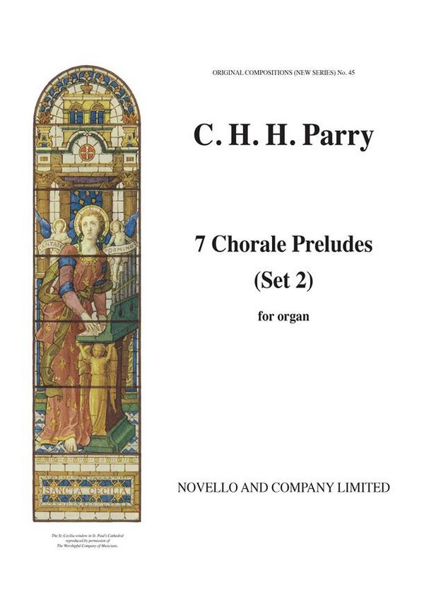 Hubert Parry, Seven Chorale Preludes Set 2&nbsp;&nbsp;Orgel&nbsp;&nbsp;Buch