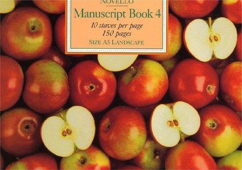 Novello Manuscript Book 4: A5 Landscape&nbsp;&nbsp;&nbsp;&nbsp;Buch