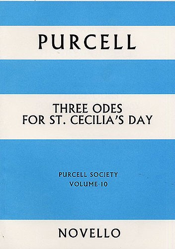 The Works of Henry Purcell vol.10&nbsp;&nbsp;3 Odes for St. Cecilia's Day&nbsp;&nbsp;