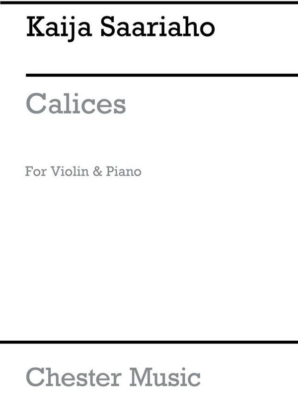Calises  for violin and piano  