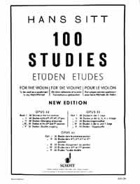 100 Studies op.32 vol.4 20 studies  for the violin (6th and 7th position)  