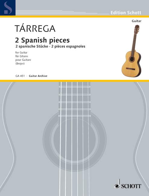 2 spanische Stücke  für Gitarre  