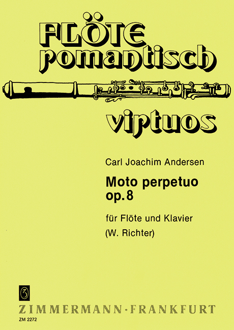 Moto perpetuo op.8  für Flöte und Klavier  