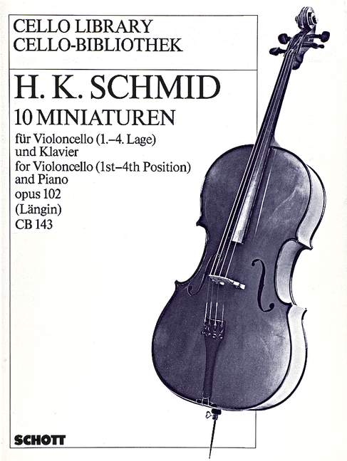 10 Miniaturen op.102  für Violoncello und Klavier  