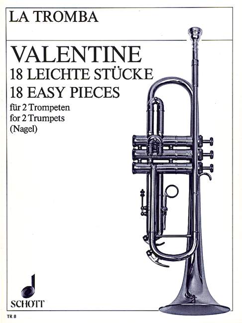 18 leichte Stücke  für 2 Trompeten  Spielpartitur