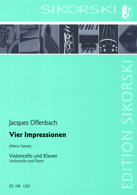 4 Impressionen für Violoncello  und Klavier  