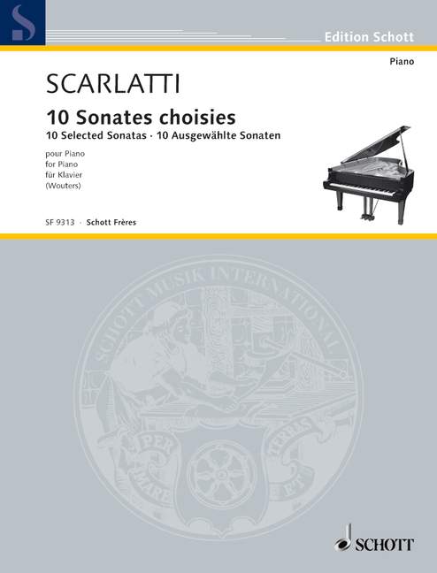 10 sonates choisies  pour clavecin  