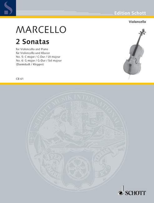 2 Sonaten  für Violoncello und Klavier  