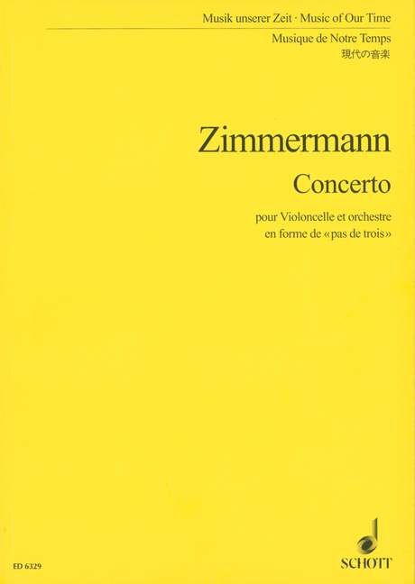 Concerto  für Violoncello und Orchester  Studienpartitur