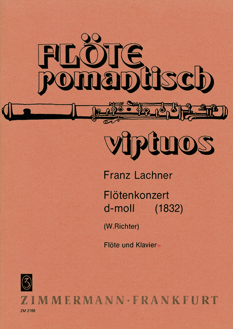 Konzert d-moll  für Flöte und Orchester  für Flöte und klavier