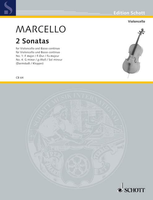 2 Sonatas  für Violoncello und Basso continuo  