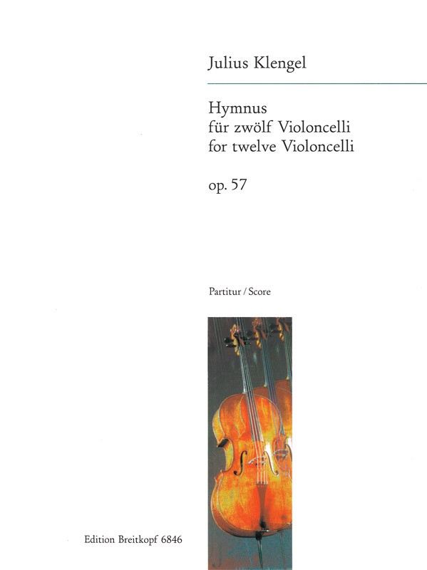 Hymnus op.57  für 12 Violoncelli  Partitur