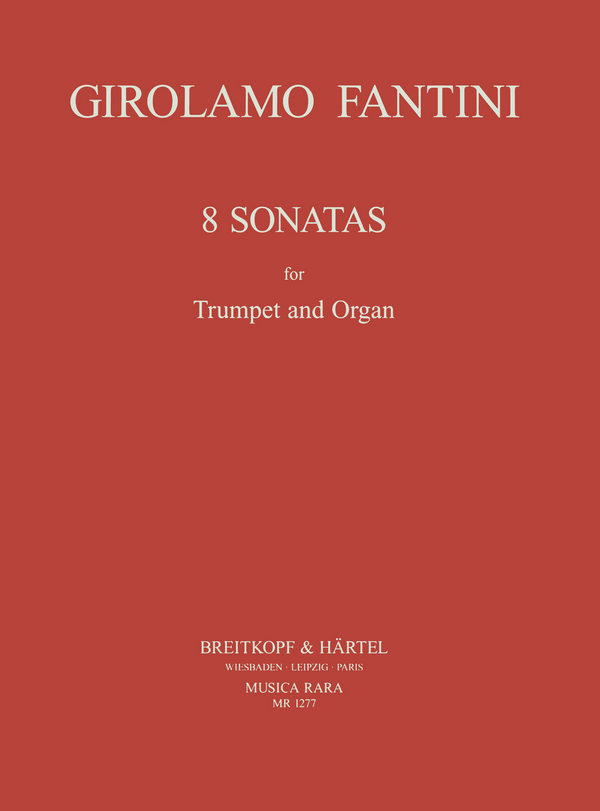 8 Sonaten  für Trompete (B/C) und Orgel  