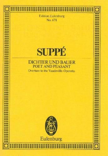 Dichter und Bauer - Ouvertüre  für Orchester  Studienpartitur